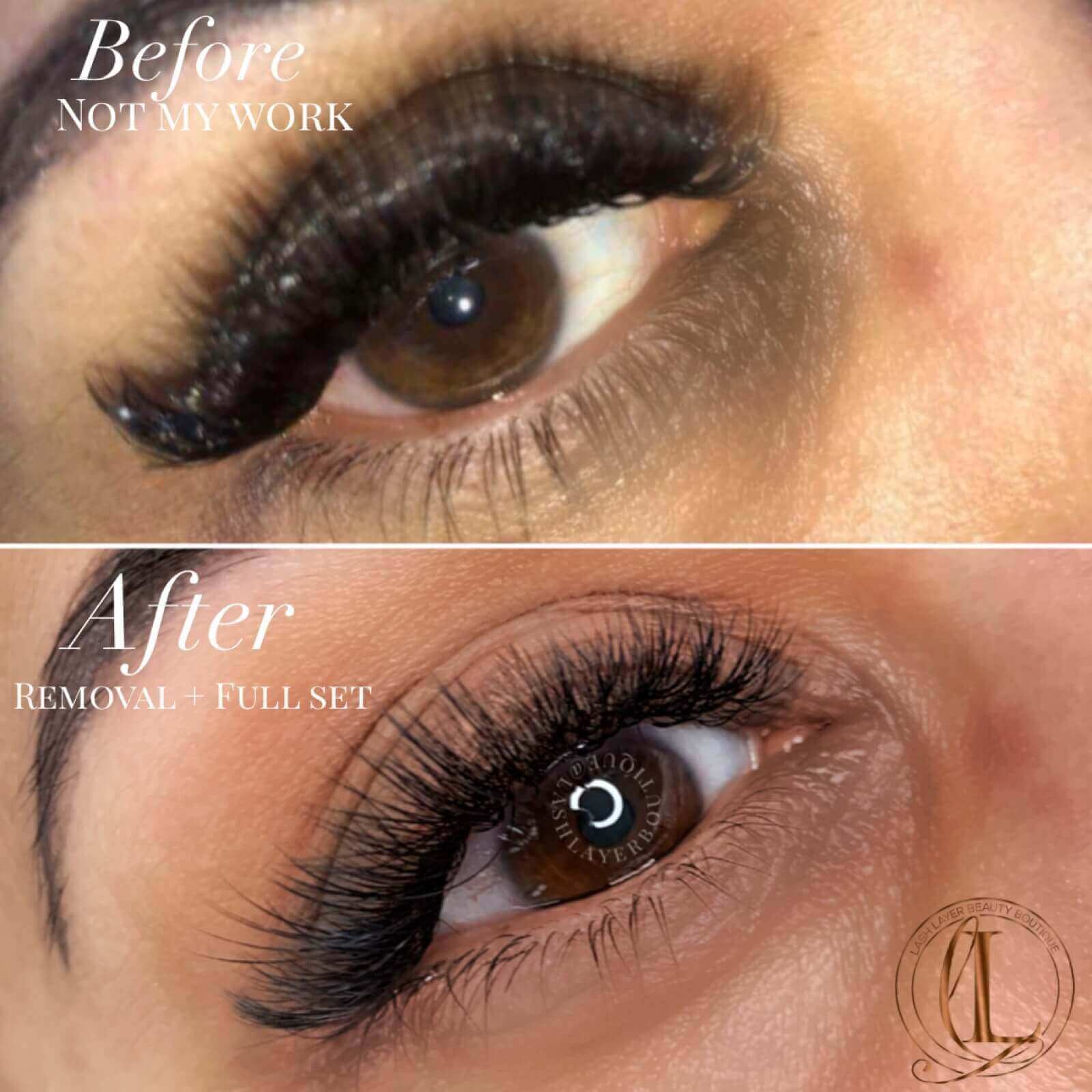 eyelash Extensions pickering Before & After